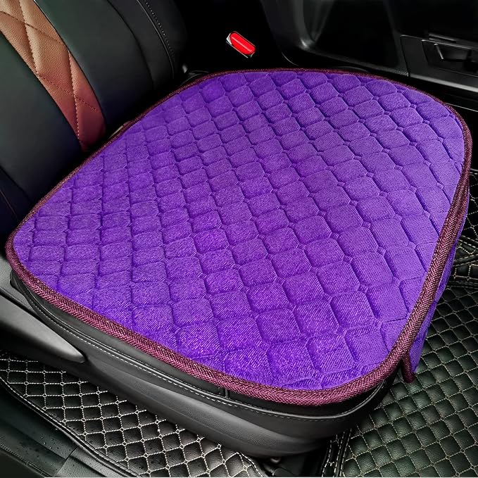 surpassme Comfortable Car Seat Covers Universal Front Seat Coves for Car Accessories with Storage Pockets, Padded Car Interior Covers for Automotive, SUV, Truck, and Van by Surpassme