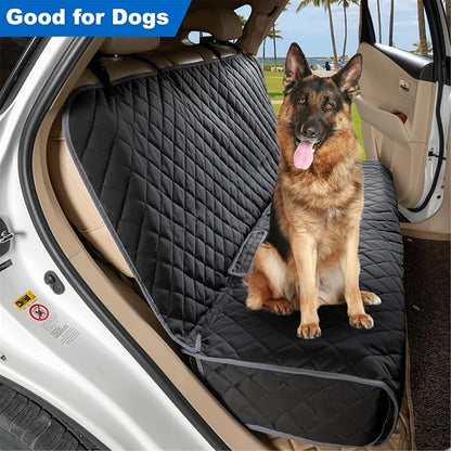 VIEWPETS Bench Car Seat Cover Protector - Waterproof, Heavy-Duty and Nonslip Pet Car Seat Cover for Dogs with Universal Size Fits for Vehicles, Trucks & SUVs | Dog Back Seat Cover Protect from Mud, Spills and Scratches, Machine Washable, Universal Fit ... - Image 3