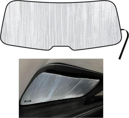 Rear Tailgate Window Sunshade Custom Fit for 2016 2017 2018 2019 2020 2021 2022 Lexus RX SUV, UV Reflector Sun Protection Accessories by YelloProAutomotive