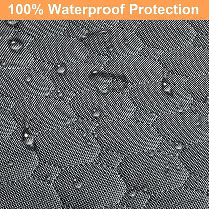 Mancro Dog Car Seat Cover for Back Seat, Waterproof Dog Hammock for Car | 600D Heavy Duty, Scratch-Resistant Back Seat Pet Cover for Dogs with PVE Nonslip Underside, Fits for Sedan, Trucks and SUVs - Image 3