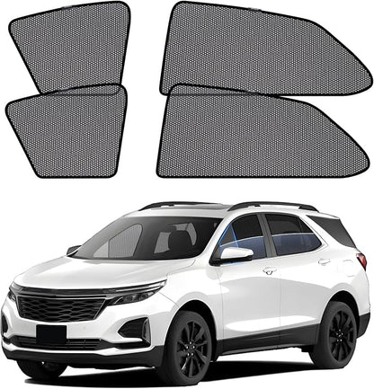 ZATOOTO Car Window Shades for Equinox 2018-2024, Breathable & Privacy | Car Window Cover for Baby Sun Shade, Mesh Reduce UV Rays, Heat Insulation,For Camping by ZATOOTO