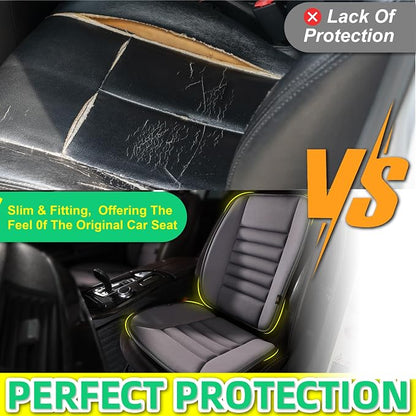 kingphenix Car Seat Cushion with Back Support Pillow, Memory Foam, Grey | Memory Foam Car Cushion for Long Driving, Truck, Office Chair, Tailbone and Lower Back Support - Image 8