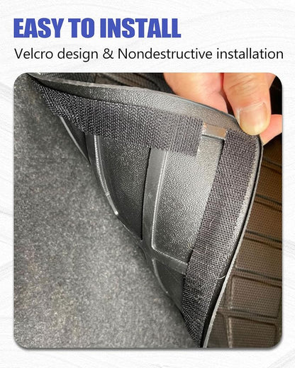 Cargo Liners Backrest Mat for Toyota Land Cruiser Prado 250 LC250 & Lexus GX550 Accessories 2024-2025 with Hook&Loop Rear Trunk Mat Rear Seat Back Cover Protector All Weather Anti-Slip Split Dog Liner - Image 6