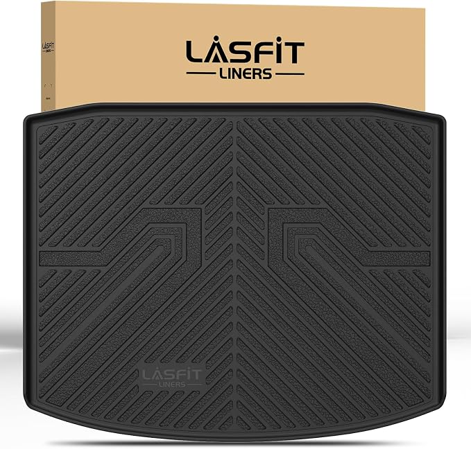 LASFIT Cargo Mat for Honda CR-V 2017-2022 (Only Gasoline) | Custom Fit Trunk Mat, All Weather TPE, Kid & Pet Friendly, Easy Clean for Family Use (Tray in Lower Position) by LASFIT