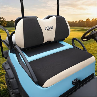 10L0L Golf Cart Seat Covers for Yamaha EZGO Club Car Seat Towel Cushion | Breathable Mesh All-Season Front/Rear Seat Blanket, UV Resistant, Cool Comfort, Machine Washable, Easy On, Great Golf Gift by 10L0L