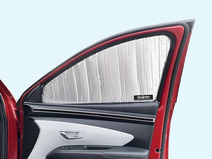 YelloPro Side Window Front Seat Sunshade (Set of 2) Custom Fit for 2023 2024 2025 2026 Lexus RX SUV, 350, Premium, Hybrid, F Sport, 500h, Protection UV Reflector Insulated Accessories [Made in USA] - Image 4