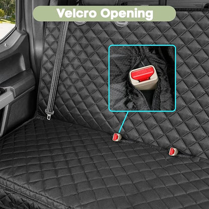 Dog Car Seat Cover for Trucks Ford F150/Chevrolet Silverado 1500 | Ram 1500/GMC Sierra 1500, Waterproof Nonslip Heavy Duty Back Seat Cover for Dogs - Image 4