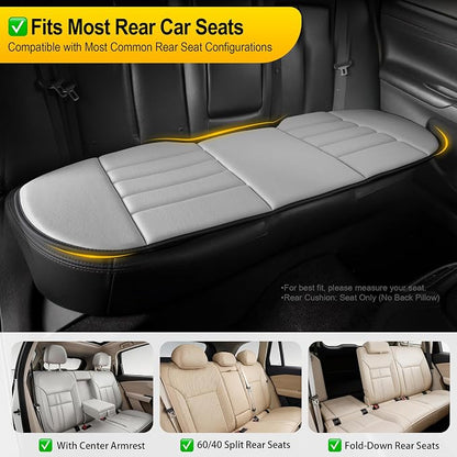 kingphenix 5-Piece Car Seat Cushion Set with Back Support | Memory Foam Car Cushion for Long Driving, Truck, Office Chair, Tailbone and Lower Back Support - Image 4