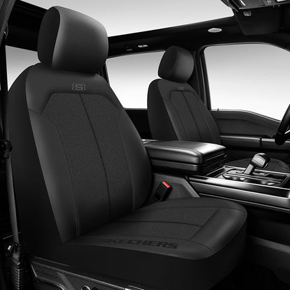 Skechers Car Seat Covers,GOGA Mat Oxford Cloth Seat Covers,Waterproof Car Seat Covers Front Seats,Automotive Universal Fit Seat Cover for Most Cars, Suvs, Trucks,Black by Unknown
