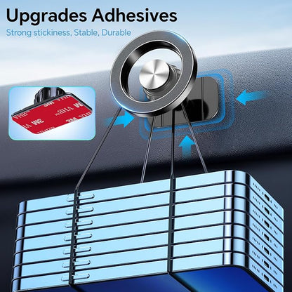 Coolpow for Magsafe Car Mount【20 Strong Magnets】Magnetic Phone Holder for Car Phone Holder Magnetic Phone Mount Dash Air Vent Cell Phone Holders for Your Car Mount for iphone 17 Pro Max 16 15 14 13 12 - Image 6