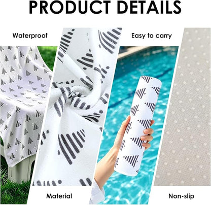 Waterproof Car Seat Cover Towel | Sweat-proof, Universal Fit for SUV & Truck, For Gym, Yoga, Pets, Beach, Non-Slip, Microfiber Fabric, Machine Washable - Image 3