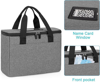 Trunab Insulated Medicine Storage Bag Travel Pill Bottle Organizer,Grey | Medication Bag for Prescription, Insulin, Supplements or Medical Supplies,Bag Only - Image 4