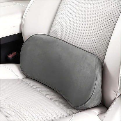 Zpana Car Lumbar Support Pillow, Memory Foam Back Cushion, Dark Gray | Memory Foam Lumbar Support Pillow, Lower Back Pain Relief & Sciatica, Comfortable Driver Seat Pad, Universal Seat Cushion by Unknown