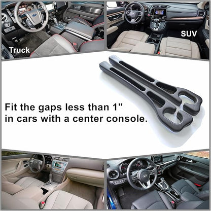 2 pack No Drop Car Seat Gap Filler Guard, Catcher Blocker Between Consoles | Fill the Gap between Seat and Console Leather Car Crevice Inbetween Blocker Plug Space Pad b00byh6c1e-A0 - Image 6