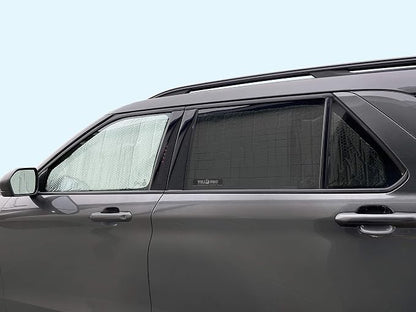 Front Side Sunshade (2PCS) Custom Fit for 2020-2026 Ford Explorer SUV | UV Reflector Sun Protector Privacy Multi-Layer Insulated Blockout Accessories [Made in USA] - Image 4