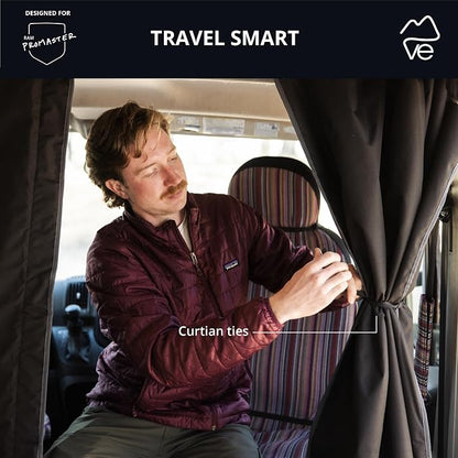 VanEssential Insulated Privacy Curtain - Dodge Ram Promaster - High Roof - Image 3