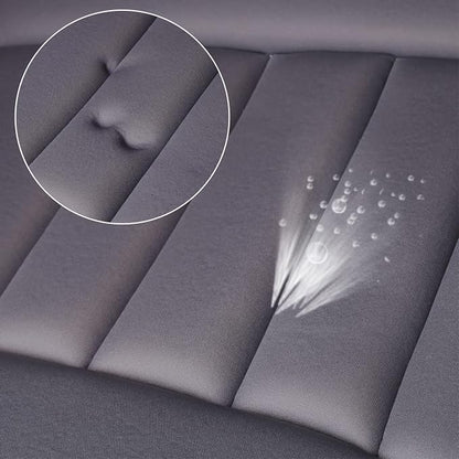Lofty Aim Car Seat Cushion for Driving, Memory Foam Driver Seat Cushion | Car Seat Cushion for Long Driving, Automotive Seat Cushion for Pain Relief, Car Seat Pillow Fits Car, Office Chair Dark Gray - Image 9