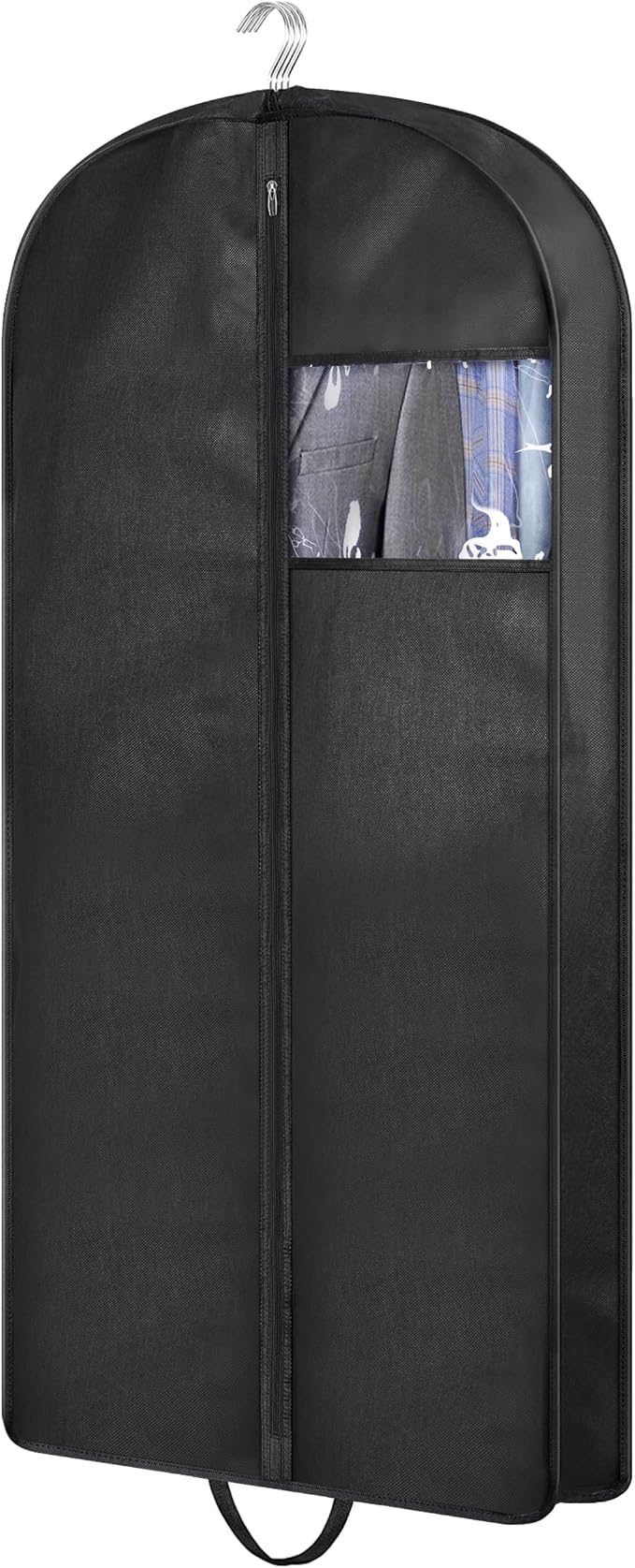 KIMBORA 43" Garment Bag for Travel, Gusseted Suit Bags for Men With Handle Garment Bags for Hanging Clothes Storage Suit Cover for Coats, Jackets, Shirts by KIMBORA