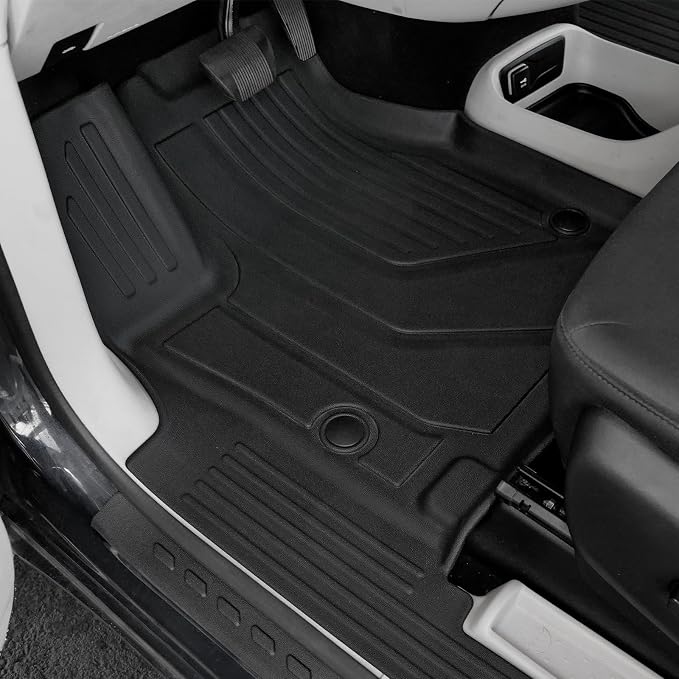 Floor Mats for 2017-2026 Chrysler Pacifica 7/8-Seats Accessories | Not Fit Hybrid, Full-Coverage Mats Set with Cargo Liner, Odorless & Durable, All-Weather Protection, 3D Laser Fit - Image 2