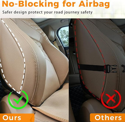 Backseat Car Organizer with Tray, 9 Storage Pockets Back Seat Protector with Foldable Tablet Holder, Waterproof Back of Seat Kick Mats for Kids Adult, Road Trip Essentials Travel 2 Pack, Black - Image 6