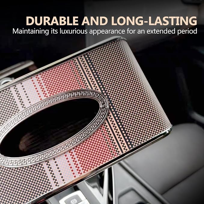 Car Tissue Holder, Tissue Box Holder for Car, Visor Organizer | Car Visor Organizer with Secure Clip, Hanging Tissue Dispenser for Sun Visor, Easy Access, Fits Most Cars, SUVs & Trucks - Image 6