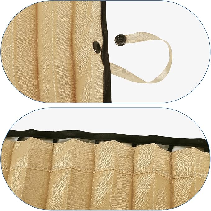 ZATOOTO Magnetic Car Window Covers for Privacy Baby Sun Shades | UV‑Block, Heat Insulation, Strong Magnets For Easy Install On Steel Frames, Camping, Sleeping,Travel, Baby Safety - Image 7