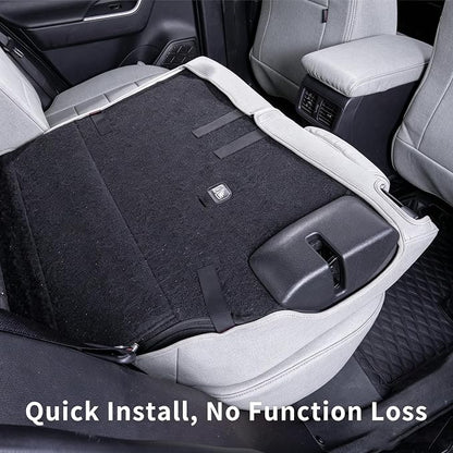 coverdream Full Set Leather Seat Covers for Toyota Corolla 2023-2026 LE Sedan(Not fit Hybrid),Airbag Compatible,Waterproof Car Seat Protector,Fit Like A Glove(Gray) - Image 7