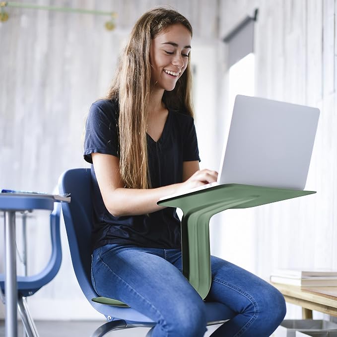 ECR4Kids The Surf Portable Activity Lap Desk, Classroom Essentials, Sage - Image 10
