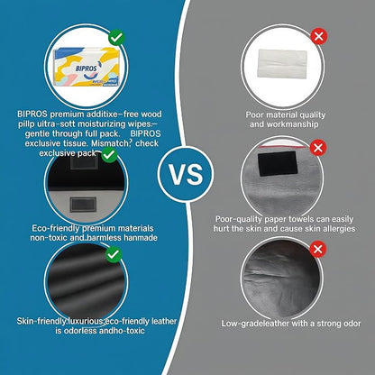 Car Tissue Holder for Visor with Lotion Facial Tissues Included | Allergy & Sensitive Skin Care | Slim Visor Tissue Holder | Easy-Access Car Napkin | Perfect for Commute & Road Trips - Image 6