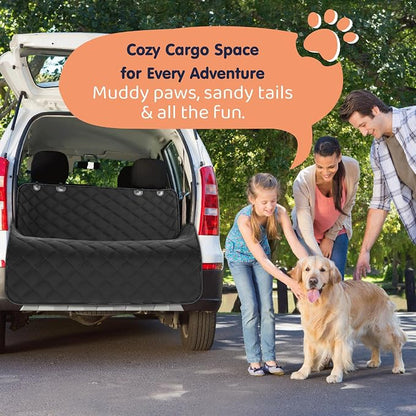 XL Dog Car Seat Cover for Back Seat, Waterproof Hammock for Car, SUV & Truck, Non-Slip Backseat Cover for Dogs, Heavy-Duty Dog Hammock Style Seat Protector Pets, Easy to Install & Clean - Image 7