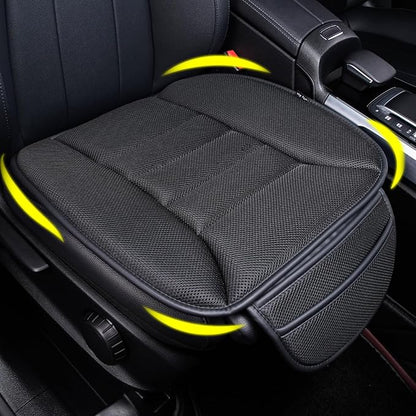 Lofty Aim Car Seat Cushion for Driving, Memory Foam Driver Seat Cushion | Car Seat Cushion for Long Driving, Automotive Seat Cushion for Pain Relief, Car Seat Pillow Fits Vehicles, Office, 4D Black by LoftyAim