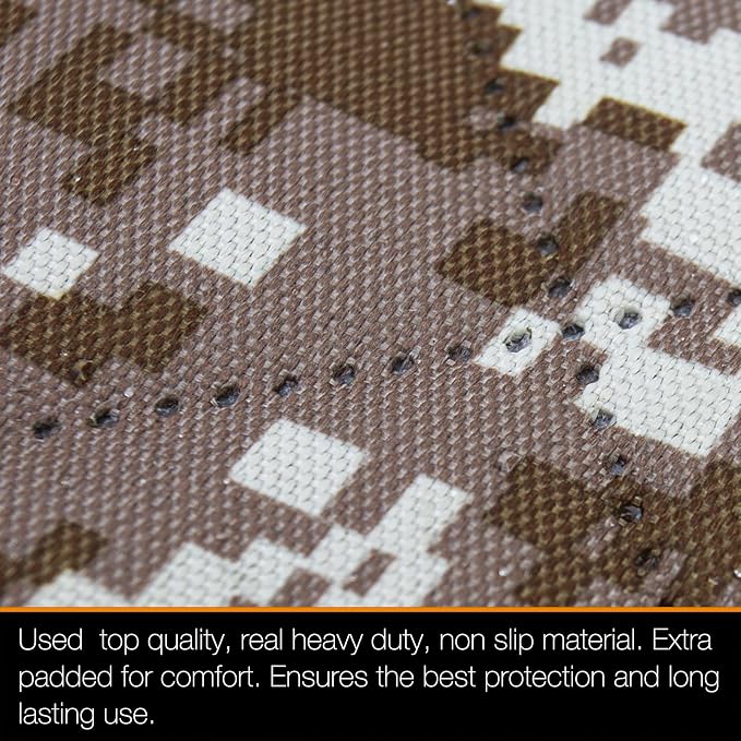 Dog Truck Seat Cover with Mesh Window 100% Waterproof Pet Seat Cover Durable Dog Truck Hammock Machine Washable X-Large Against Dirt and Dog Fur for Car and Large SUV, Trucks - Image 7