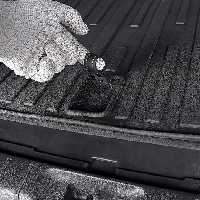 Cargo Mat for Lexus TX 350/500h/550h+ 2024-2026 w/Subwoofer | One-Piece Cargo Liner & Rear Seat Back Protector, All Weather TPE, Non Slip & Odorless & Scratch Proof, TX350 Accessories - Image 9