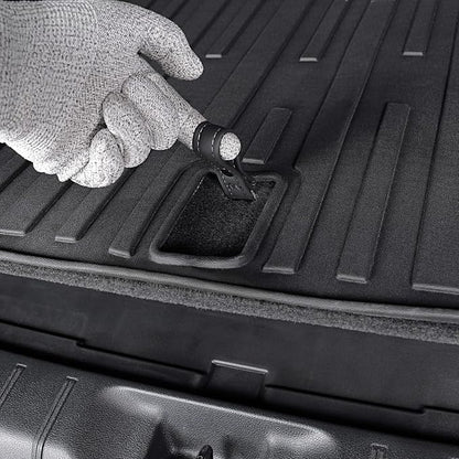 Cargo Mat for Lexus TX 350/500h/550h+ 2024-2026 w/Subwoofer | One-Piece Cargo Liner & Rear Seat Back Protector, All Weather TPE, Non Slip & Odorless & Scratch Proof, TX350 Accessories - Image 9