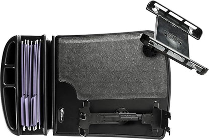 AutoExec AE-GMCD-PI-TAB-PS-BT GripMaster Car Desk for Your Vehicle Workstation and Mobile Office, Black with 400 watt Power Inverter,Tablet Mount and Printer Stand | 400 Watt Power Inverter, Tablet Mount, Printer Stand, Vehicle Workstation and Mobile O... - Image 3