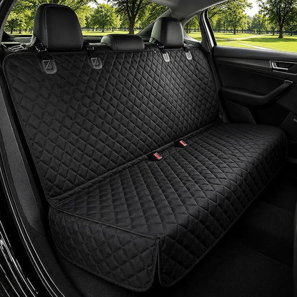 Dog Car Seat Cover & Protector, Pet Back Seat Cover for Cars & SUVs, 54" | Fits compact SUVs, EVs & sedans; protects rear bench and car interior from pet hair, kid spills, baby boy messes, and stains. by Fidozen%EF%BC%8CLoveOurDogs