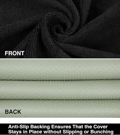 VSHIELD Waterproof Towel Car Seat Cover, Sweatproof Non-Slip Seat Protector, Universal Fit for Front Bucket or Rear Bench Seat of Cars, SUVs, Vans, Trucks, Compatible with Airbags and Armrests - Image 3
