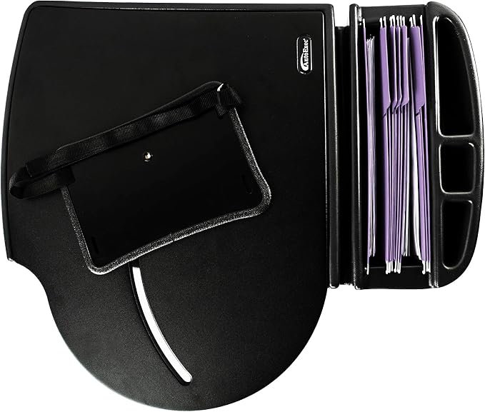 AutoExec AE-RMCD-PI-BT Roadmaster Car Desk for Your Vehicle Workstation and Mobile Office, Black with 400 watt Power Inverter | Vehicle Workstation, Mobile Office, 400 Watt Power Inverter - Image 4