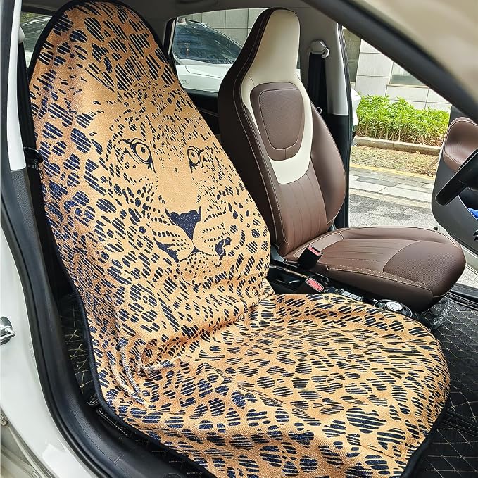 Waterproof Sweating Car Seat Cover for Post Gym Workout, Running, Swimming, Beach and Hiking, Universal Fit Non-Slip Bucket Seat Protector for Cars SUV Trucks, Machine Washable (Jaguar) - Image 3