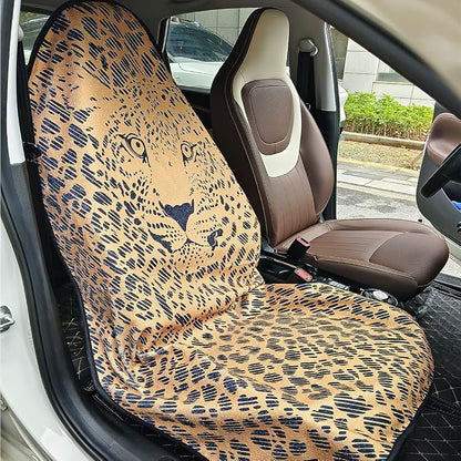 Waterproof Sweating Car Seat Cover for Post Gym Workout, Running, Swimming, Beach and Hiking, Universal Fit Non-Slip Bucket Seat Protector for Cars SUV Trucks, Machine Washable (Jaguar) - Image 3