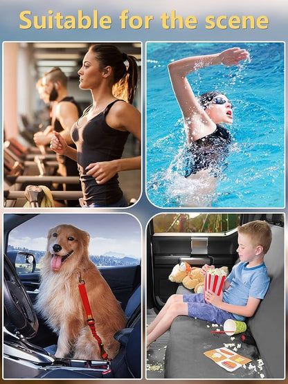 Prpeko Terry Cloth seat Cover Universal Waterproof Car Sport Towel Seat Cushion Non-Slip Sweat-Absorbent Towel Cloth Suitable for Gym Workout, Universal Fit for Car SUV Van-Flag - Image 3