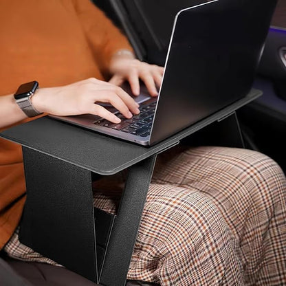 Gatuida Portable Foldable Laptop Lap Desk with Adjustable Stand, Travel Laptop Table for Bed, Car Tray, Writing - Image 5