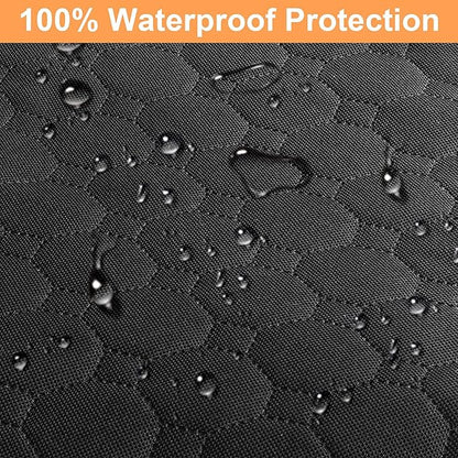 Mancro Dog Car Seat Cover for Back Seat, Waterproof Dog Hammock for Car | 600D Heavy Duty, Scratch-Resistant Back Seat Pet Cover for Dogs with PVE Nonslip Underside, Fits for Sedan, Trucks and SUVs - Image 3