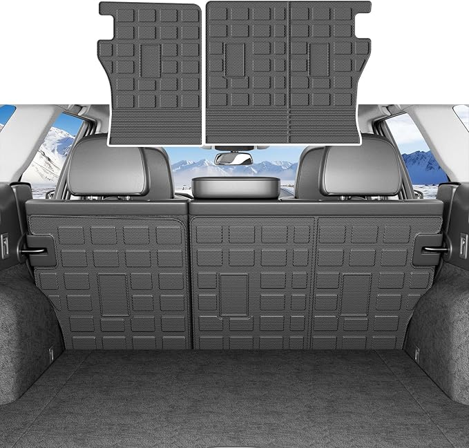 xipoqix Backrest Mats Compatible with 2020-2025 Subaru Outback | Back Seat Protector Cargo Mat TPE All Weather Replacement for 2020-2025 Subaru Outback Accessories (Backrest Mats) by xipoqix