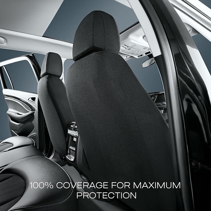 Skechers Car Seat Covers, Work Leather Seat Covers 5-Times Stronger Built-in Webbing, Oxford Fabric Front Seat Cover, Airbag Compatible, Automotive Comfort for Cars, Trucks, SUVs,Red - Image 8