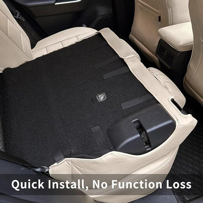 coverdream Full Set Leather Seat Covers for Toyota Corolla 2023-2026 LE Sedan(Not fit Hybrid),Airbag Compatible,Waterproof Car Seat Protector,Fit Like A Glove(Beige) - Image 6