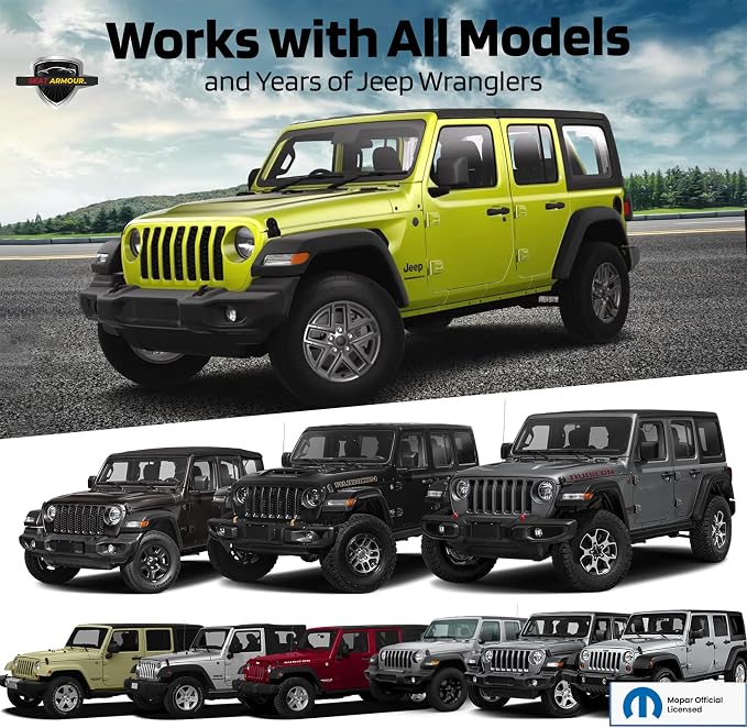 Seat Armour Seat Protector Towel with Grille - Soft Machine Washable Seat Cover Towel - Easy to Install, Multipurpose Jeep Seat Towel - Black - Image 6