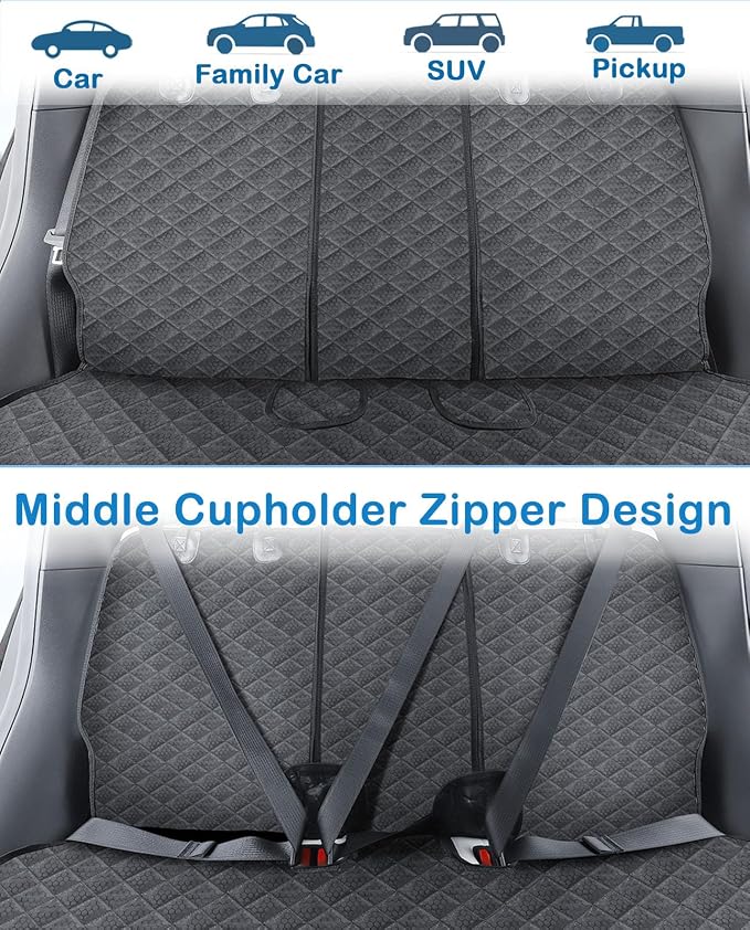 for Model Y/3 Tesla Dog Rear Seat Cover Protector Waterproof Wear-Resistant | Pet Back Seat Kick Mat Protector|Easy To Clean & Install|Non-Slip For Child Kids Seat Cushion Protection - Image 7