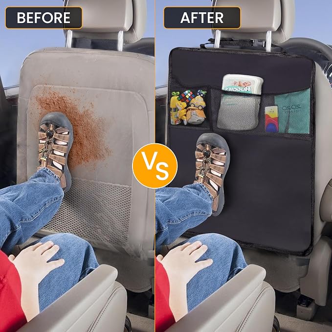 EcoNour Car Kick Mats Back Seat Protector - Image 5