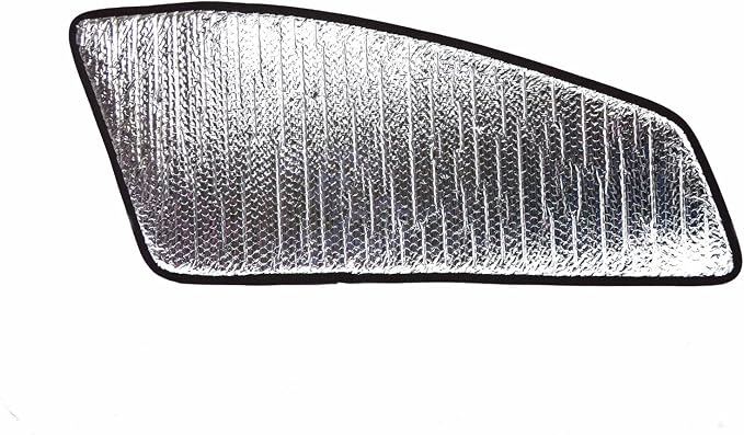 Set of 2 Custom Fit Automotive Reflective Front Seat Side Window Sunshade for 2015 2016 2017 2018 2019 Ford F150 F-150 by AutofitPro